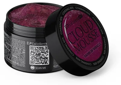 Obrázek produktu pro Excellent Pro | Cloud Mousse Rainbow Miracle - 15 g - Rosa-lila Gel