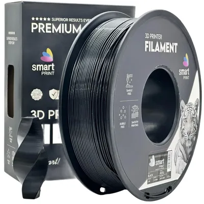 Zdjęcie produktu dla Filament Smart Print Pet-G 1.75Mm 1Kg Czarny | Black