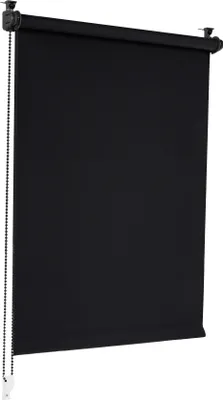 Produktbild von Sonello Verdunkelungsrollo Klemmfix ohne Bohren 70 x 130 Schwarz Verdunklungsrollo Fensterrollo Rollo Seitenzugrollo Klemmrollo für Fenster & Tür