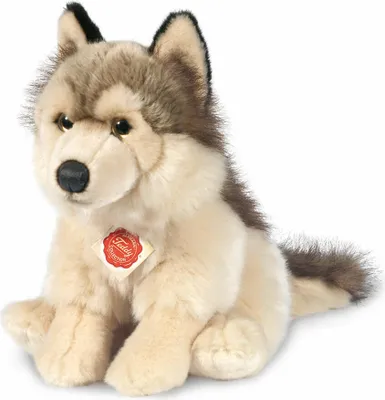 Obrázek produktu pro Teddy Hermann vlk sedící 29 cm plyšová hračka