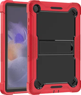 Obrázek produktu pro Pouzdro pro Samsung Galaxy Tab A9 Plus/ Tab A9+ 11 palec, robustní hybridní ochranné pouzdro na tablet se stojánkem červené