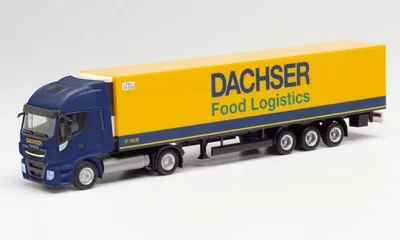 Produktbild von Herpa LKW Iveco Stralis NP Kühl-KSZ Dachser 312455