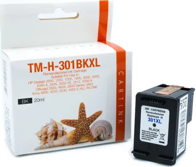 Produktbild von HP 301 schwarz XL Refill Tinte Black für HP / CH563EE / 20ml Druckerpatrone