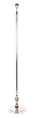 Obrázok produktu pre Stojacia lampa, podstavec – výška 143 cm – farba: strieborná – materiál: meď