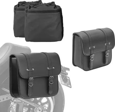 Produktbild von Set 2x Satteltasche mit Innentasche für Chopper und Cruiser Seitentasc