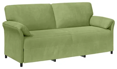 Image de vidaXL Canapé 3 places Vert clair 198 x 83 x 95 cm Velours