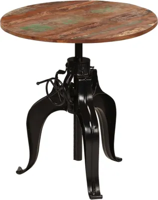 Image de Table de bar Bois de récupération massif 75x(76-110) cm