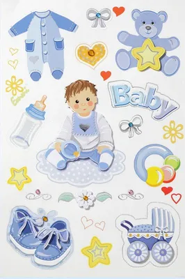 Produktbild von CREApop Sticker Baby Boy