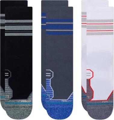 Produktbild von Stance Manor Socken 3 Paare Mehrfarbig EU 38-42 Mann Mehrfarbig EU 38-42
