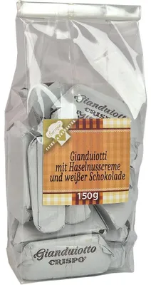 Gianduiotti Weiße Schokolade