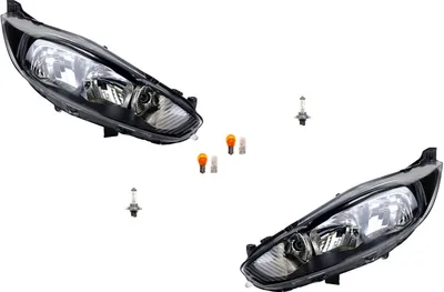Produktbild von Johns, Scheinwerfer Halogen passend für Ford Fiesta 08 12- H15 Leuchtmittel Set Li. Re. 1789946 1767024 1806749 1831958 1857449 1874083 1889780 201780