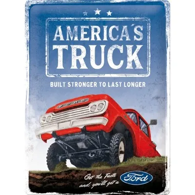 Zdjęcie produktu dla Plakat 30X40Cm Ford - America Truck