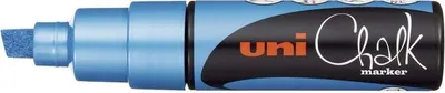 Obrázok produktu pre Uni-ball Uni kriedový popisovač 8K metalická modrá