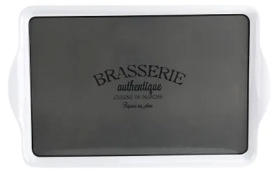 Serviertablett Melamin 45 x 28 x 2,5 cm