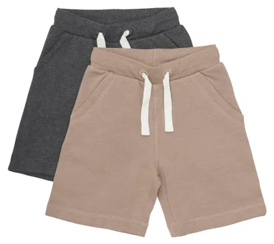 Produktbild von MINYMO MIBasic 53 -Sweat short (2-pack) Uni Kinder Sweat Shorts kurze Hose Bermuda 100% Baumwolle regular fit