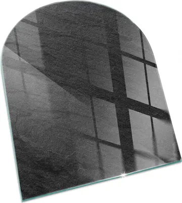 Produktbild von Textur einer Steinoberfläche – Glasbodenplatte für – Kaminofen – Kaminplatte Glas – Schutzglas – Funkenschutzplatte –Glasbodenplatte Feuerfeste – Hitzeschutzplatte – Bodenschutz aus Glas – 80x70 cm