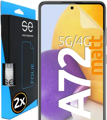 Produktbild von Smart Engineered SE0-F0102-0167-21-M, Samsung, Galaxy A72, Schmutzabweisend, Kratzresistent, Transparent, 2 Stück(e)