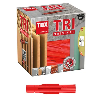 Produktbild von TOX Allzweckdübel ohne Kappe TRI12/71 1010018