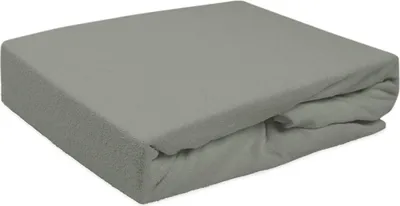 Image de Drap éponge avec élastique 140x200 037 gris Darymex