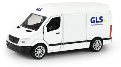 Image de Voiture en métal GLS avec portes qui s'ouvrent, 12 cm
