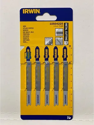 Productafbeelding van Decoupeerzaagbladen voor metaal, set van 5, type T118b