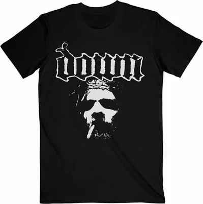 Produktbild von Down Face Black L T-Shirt