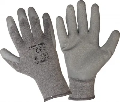 Obrázek produktu pro Latexhandschuhe Grau L210307P, 12 Paar, "7", Ce, Lahti