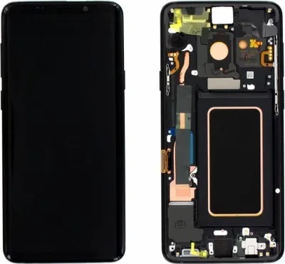 Obrázek produktu pro Samsung Front LCD Asm Black Galaxy S9 Plus SM-G965 GH97-21691A