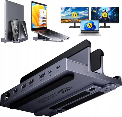 Obrázek produktu pro Sabrent Dokovací stanice USB-C 7v1 s HDMI 4K a rychlonabíjením