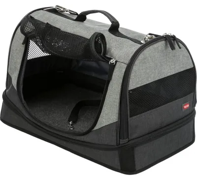 Produktbild von TRIXIE Tasche Holly - schwarz/grau - 30 × 30 × 50 cm