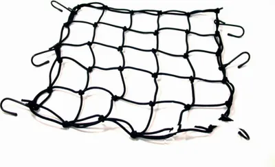 Obrázok produktu pre Sieť na batožinu čierna JMP 40 x 40 cm 6 háčikov