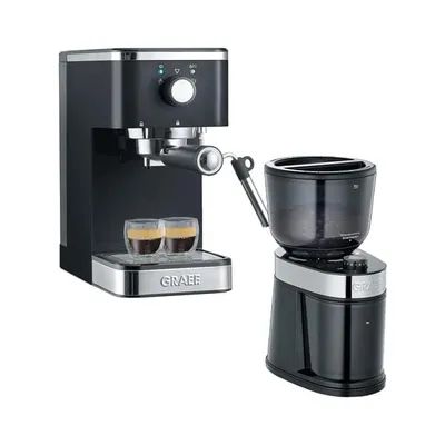 Produktbild von GRAEF Kaffeesiebträgerautomat ES402EUSET schwarz