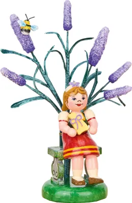 Produktbild von Jahresfigur 2024 Lavendel (13cm) von Hubrig Volkskunst