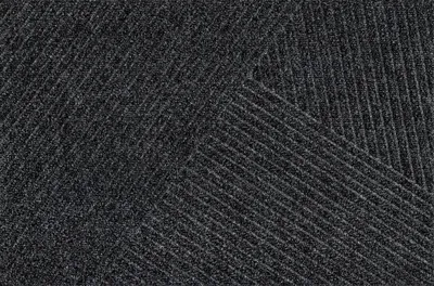 Produktbild von wash+dry Fußmatte Dune Stripes" dunkelgrau 60x90 cm"