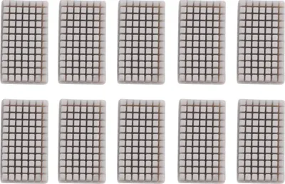Obrázok produktu pre 10 stieracích trysiek, vhodné pre 3D tlačiarne QIDI Plus 4, silikónová kefka s horúcim koncom, 27 x 15 x 4,7 mm