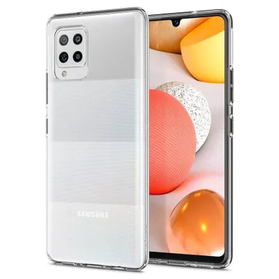 Zdjęcie produktu dla Spigen ACS02114, Pokrowiec, Samsung, Galaxy A42 5G, 16,8 cm (6.6"), Przezroczysty