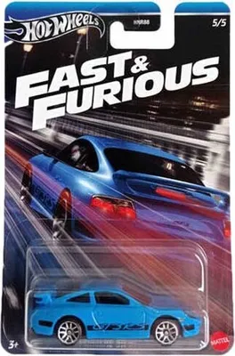 Produktbild von Hot Wheels Fast & Furious HRW55, Auto, 3 Jahr(e), Metall, Blau
