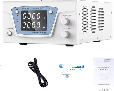 Zdjęcie produktu dla Zasilacz laboratoryjny, 30V 40A, 60V 20A, KPS6020D 60V 20A, 220V