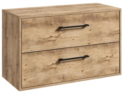 Immagine prodotto di Badplaats Sottolavabo Florence 80 x 46 cm – Rovere Castagna – Mobile Sospeso