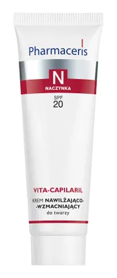 Produktbild von Pharmaceris N Vita-Capilaril Feuchtigkeitspflege Stärkungscreme SPF 20, 50 ml