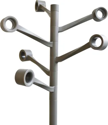Produktbild von UNiLUX Garderobenständer BOURGEON Höhe: 1.740mm metallgrau