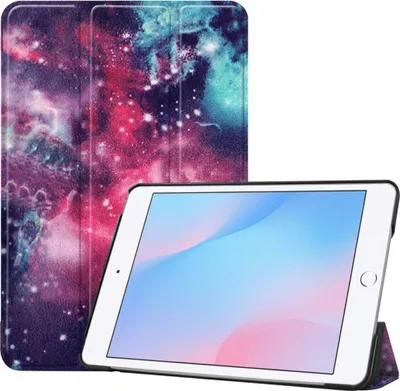 Image de imoshion Design Trifold Bookcase voor de Apple iPad Mini 5 (2019) / Mini 4 (2015) - Space