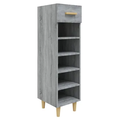Immagine prodotto di vidaXL Scarpiera Grigio Sonoma 30x35x105 cm Materiale a base di legno