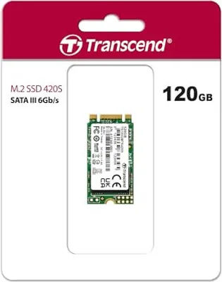 Immagine prodotto di Transcend SSD M.2 120GB SATA III 42mm TS120GMTS420S - Componenti per Computer