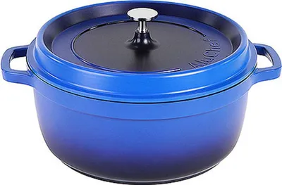 Produktbild von AluChef® Cocotte, rund 28 cm / blau