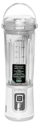 Obrázok produktu pre Ninja Blast, Prenosný mixér, 0,532 L, Drtenie ľadu, 14,4 W, Biela