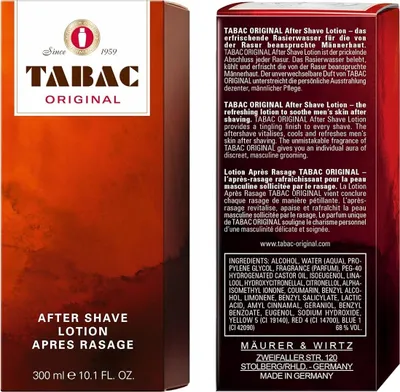 Obrázok produktu pre Tabac - Tabac Original After Shave 300ml