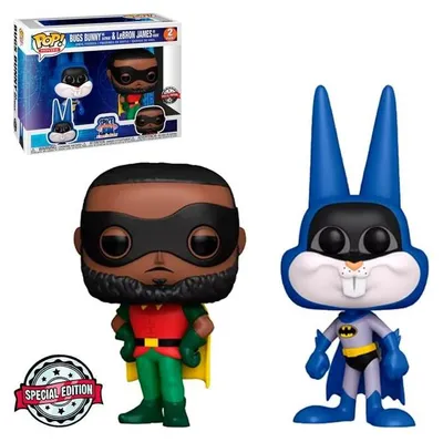Produktbild von Space Jam 2 - Bugs Bunny & LeBron James 2 Pack Special Edition - Funko Pop! - Vinyl Figur