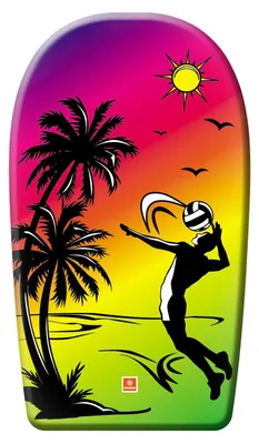 Produktbild von Mondo Bodyboard Strand 84cm - Buntes Surfbrett fr Kinder