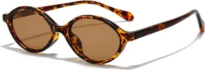 Immagine prodotto di INF Occhiali da sole ovali piccoli in TR90 con lenti polarizzate per uomo e donna 7 colori Multicolore